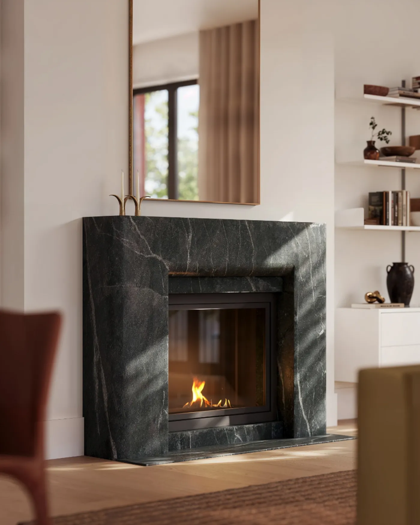 Avdoo Boerum Residential Interiors 23 Fireplace Detail